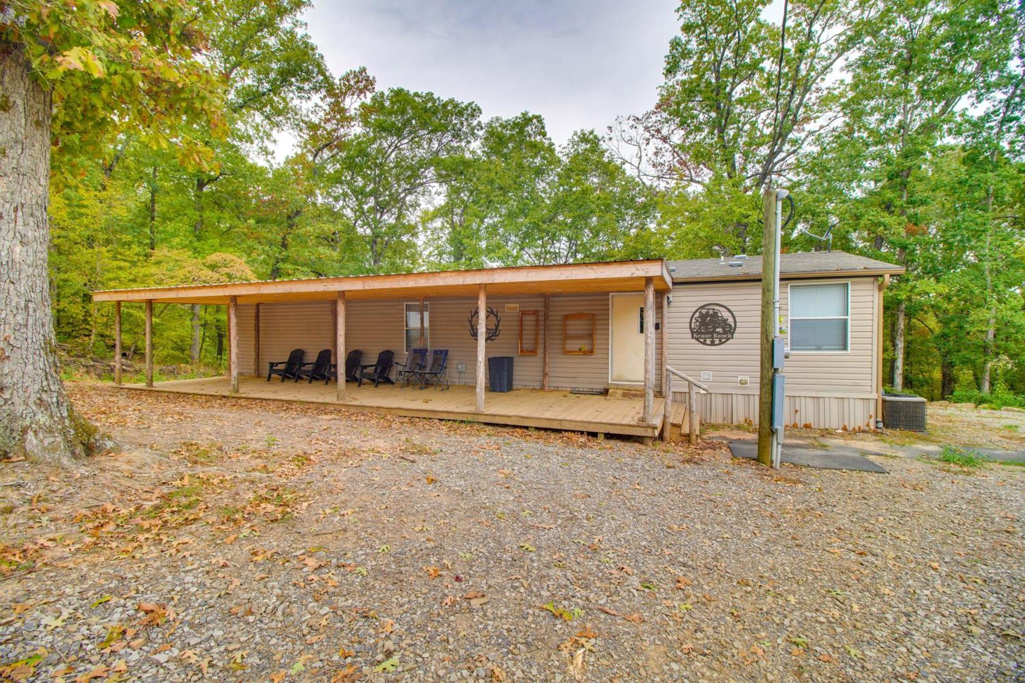 Ozark Mountain Cabin Rental On 300-Acre Ranch Exterior foto