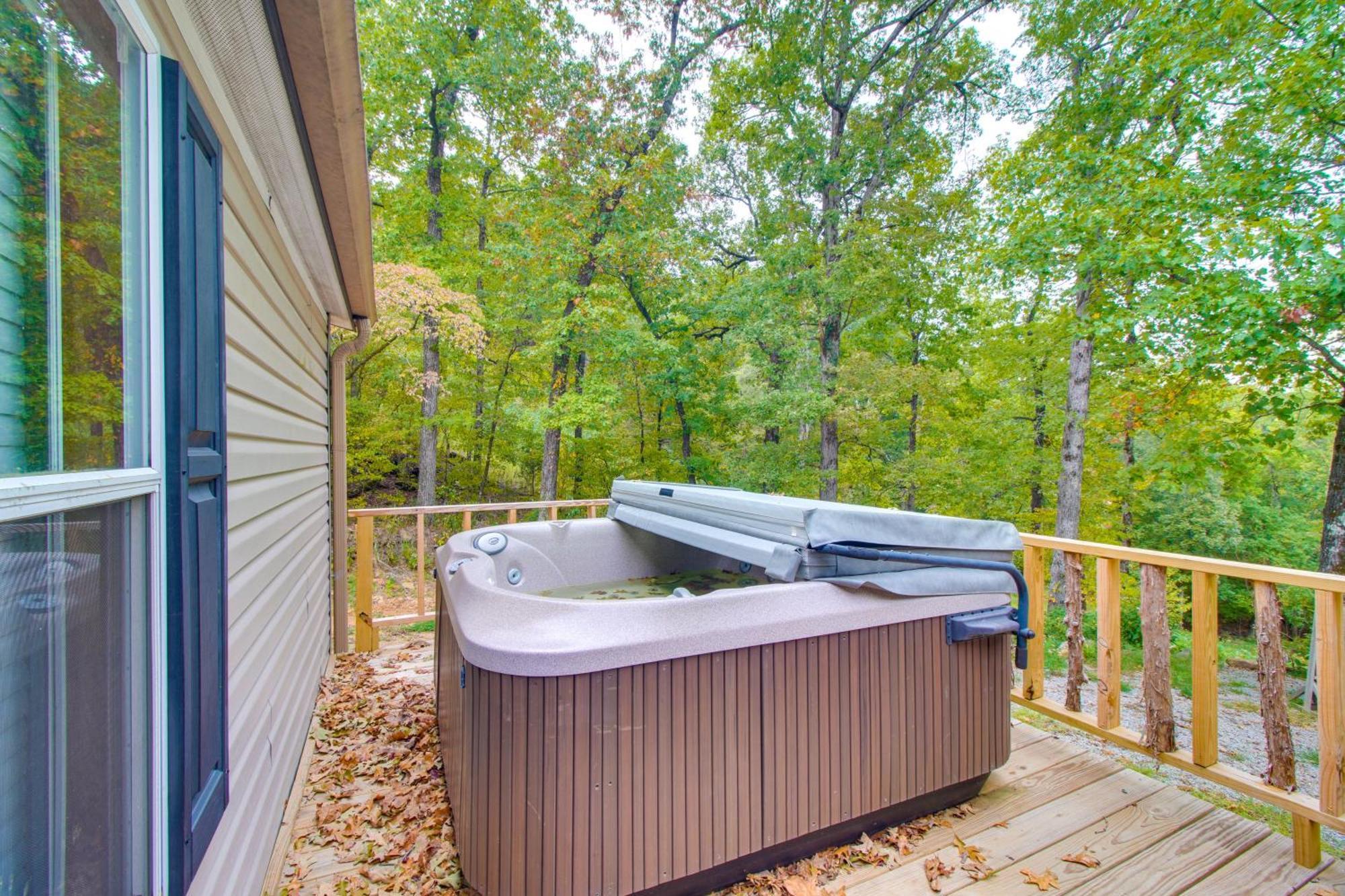 Ozark Mountain Cabin Rental On 300-Acre Ranch Exterior foto