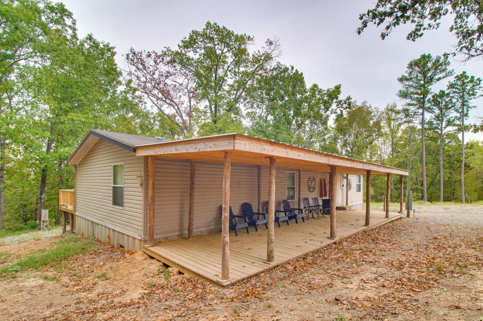 Ozark Mountain Cabin Rental On 300-Acre Ranch Exterior foto